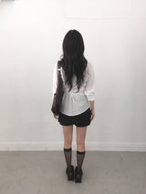 eyelet shoulder bag