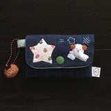 "'My Dream is...' Mungchi (Denim) Card Wallet"