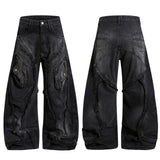 Kairo Destroyed Wide Denim
