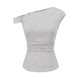 Novi Side Strap Drape Top