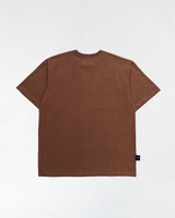 MOONANDBEAM LOGO TEE (BROWN)