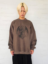 VENTIQUE ピグメントガブリエルスウェットシャツ 3colors