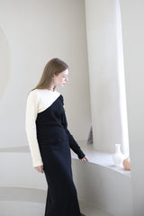 Cut-Out Knit T-shirt