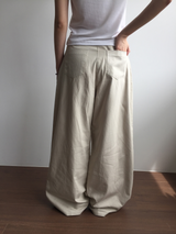 テッド ピンタック タブ パンツ (3color)