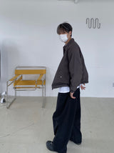Offbeat Silver Ring Nylon Balloon Pants 2C