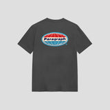 PARAGRAPH TOWELING PATCH T SHIRT - CHARCOAL