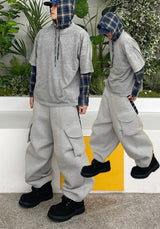 [SEMADE] Short Essential Salt Pigment Sleeve 에센셜 솔트 피그먼트 슬리브 (반팔)