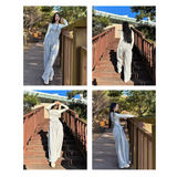 ワイドフィット2タックプリーツスウェットパンツ (BLACK)