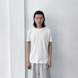 Vertical Ribbed Cropped Tee