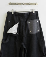 Mare Stripe Bermuda Denim Pants