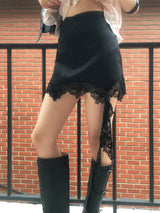 ニース レース ミニスカート