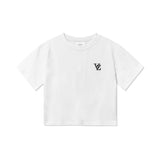 VZ 3D ロゴクロップTシャツ / ホワイト