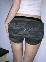 losing camo double shorts(2 color)
