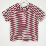 Willy Stripe Hoodie Short Sleeve (3color)