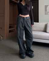 Leopard cotton pants