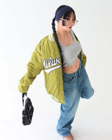 [UNISEX] Baseball quilting padded coat