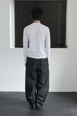 diagonal long sleeve