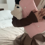ハートアイパッドポーチ (ピンク)