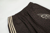 Zoe Leopard Track Wide Pants