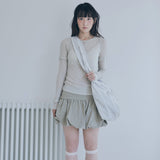 リベットクロスバッグ(light grey)