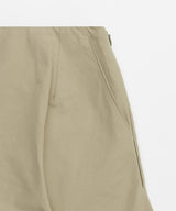 DOZI - Pinched Long Skirt _ BEIGE