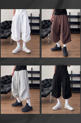Flow sweat bermuda trousers