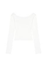 Love in Rose Top, White