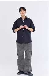 City boy Oxford Overfit Shirt  (JTOSRT-0002)