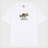 スモーク＆バイト アングリーフィッシュ Tシャツ (3color)