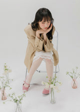 THREE BUTTON BLAZER (BEIGE)