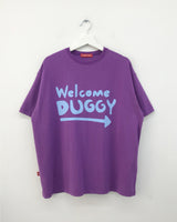 YWD WELCOME T-SHIRTS_PURPLE (1color)