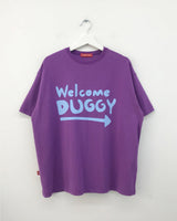 【即日発送】YWD ウェルカムTシャツ_パープル (1color)
