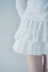 Love blossom skirt (Ivory)