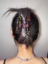 Trippy dot hairpin (4color)