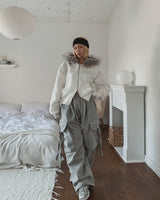 Went Brushed Strap Cargo Training Pants