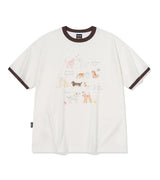 26SS★ コージーパピーリンガー半袖Tシャツ