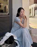 Vash Flower Long Dress