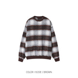 LMN リバイバルウールチェックスウェットシャツ (2 colors)