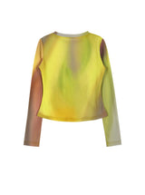 Asymmetric Ruched Top (YELLOW)
