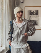 Kao Crop Hood Zip-up