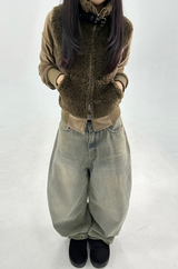 (VELVET + FLEECE♥ BELT POINT♥) - 2カラー