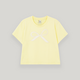 イエローリボンセミクロップTシャツ