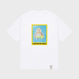 [UNISEX] フールドールイエローボックスショートスリーブtシャツ