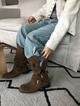 シフ ダメージウォッシュデニムパンツ (belt set)