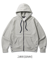 26SS★ Snap Point Hood Zip-Up