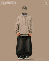 WNN Vintage Washing Balloon Denim Pants