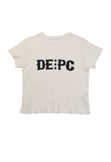 ワッフルTシャツ - ホワイト