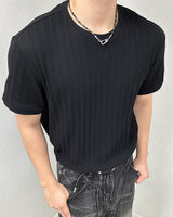 Monotone carabiner bead necklace