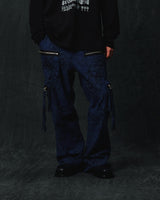 Moldy Versatile Zipper Pants/Blue