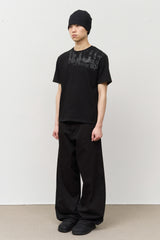 ブリックプリントTシャツ